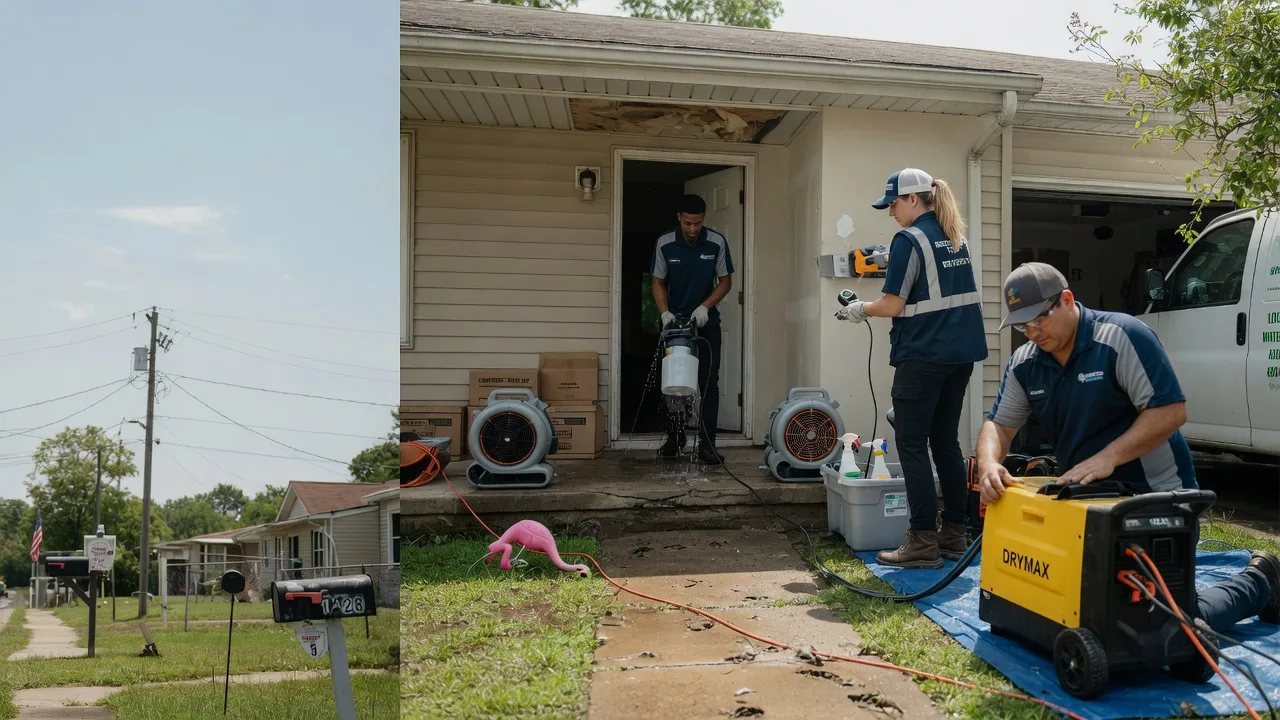 Storm Damage Water Removal in Bedias, TX near me